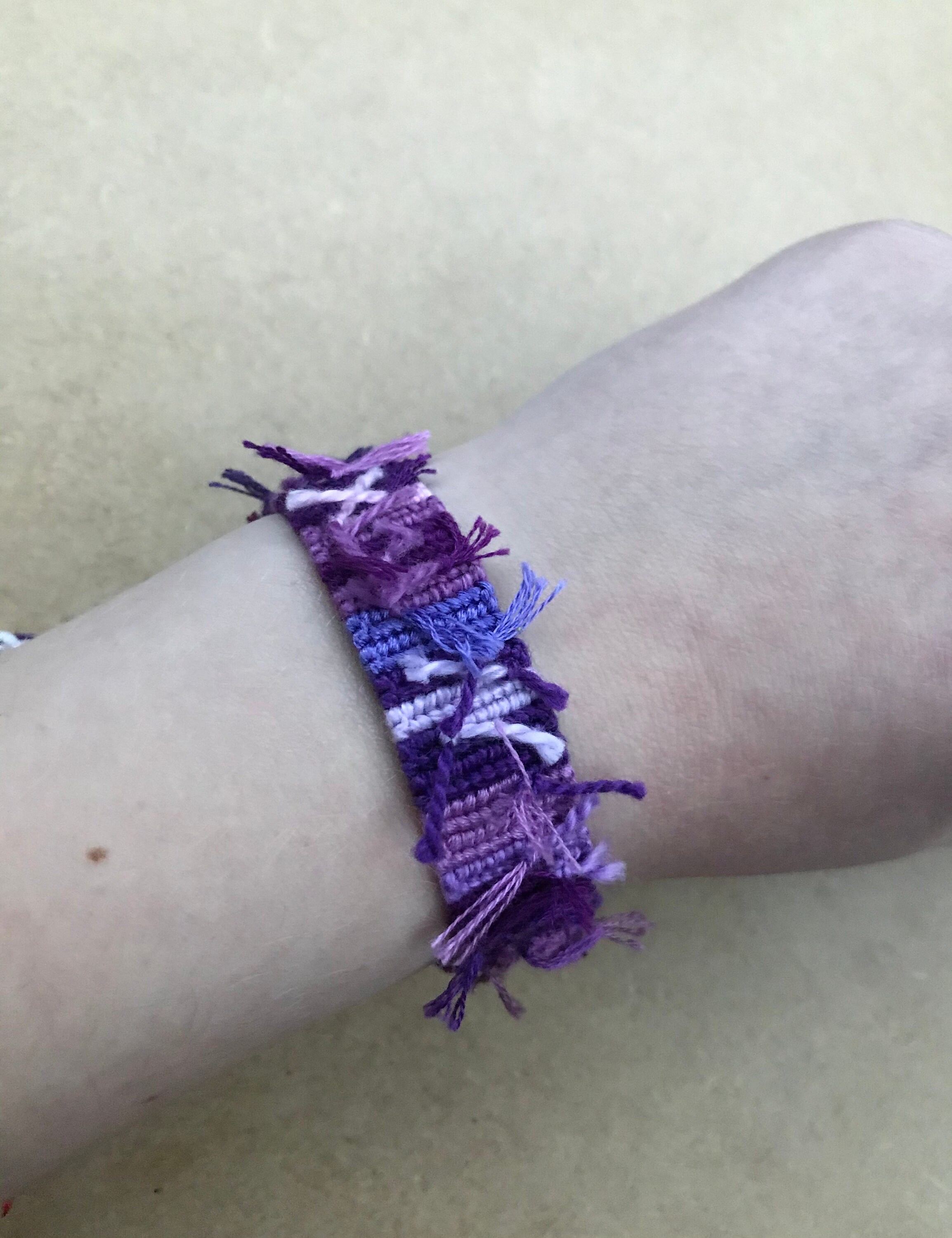 Rag Rug Friendship Bracelets Etsy