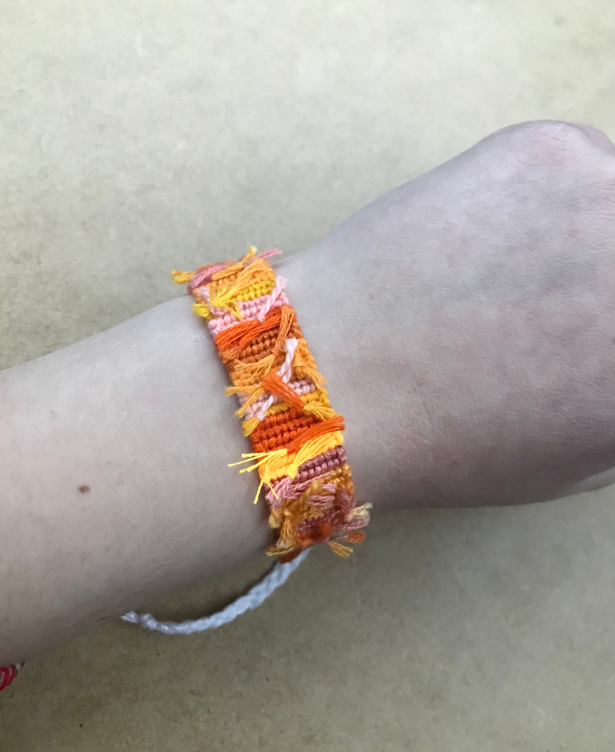 Rag Rug Friendship Bracelets Etsy