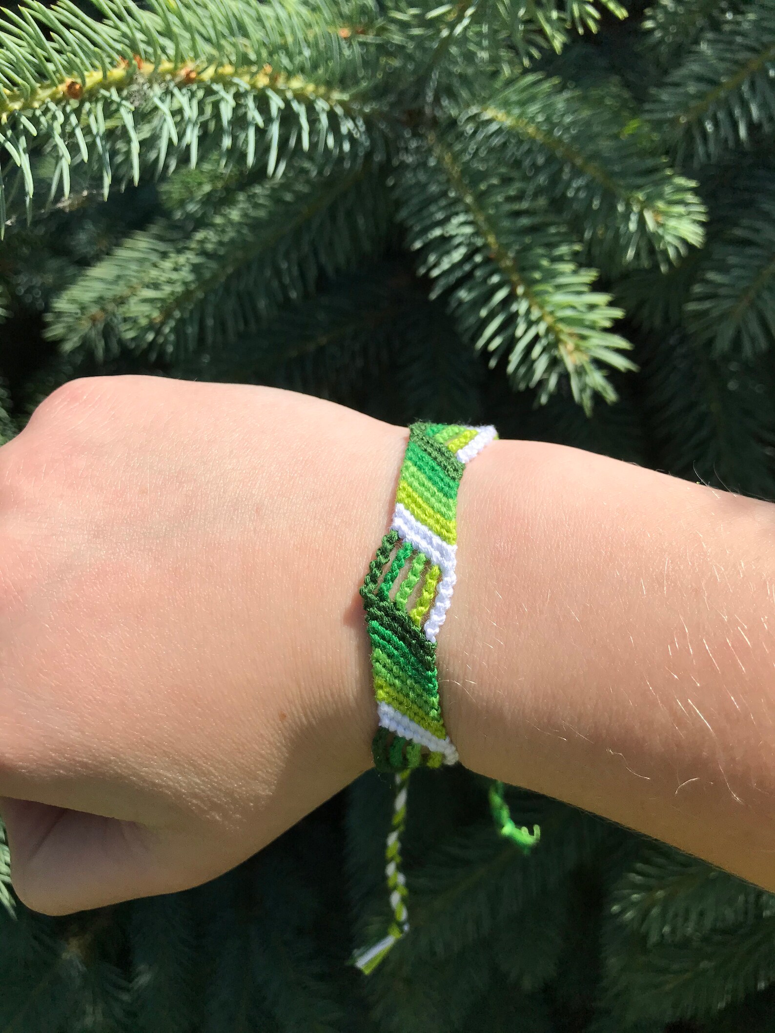 Chainlink Candystripe Friendship Bracelets Etsy