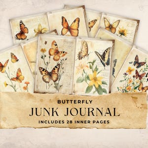 Butterfly Junk Journal