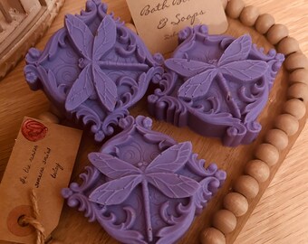 Jabón en barra de mantequilla de ensueño de lavanda