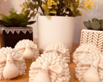 Jabón en barra de mantequilla de oveja y limoncillo