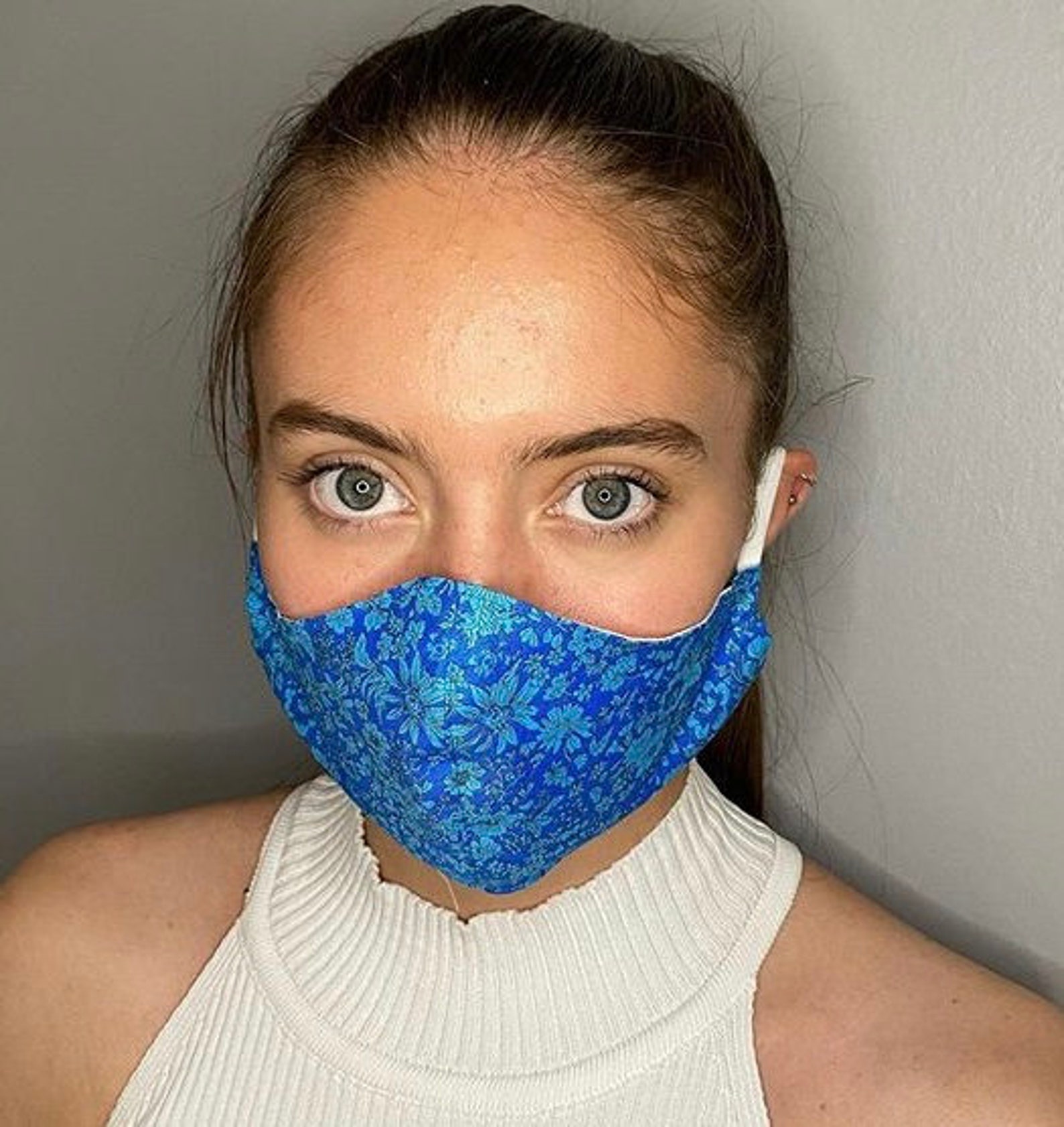 Floral Face Mask UK Washable Face Mask Reusable Face Etsy