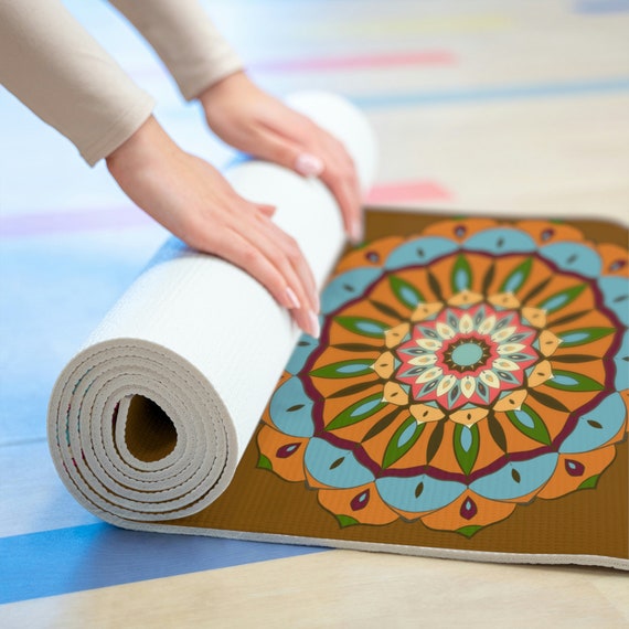 Mandala Yoga Mat Exercise Mat Printed Yoga Mat Custom Yoga Mats