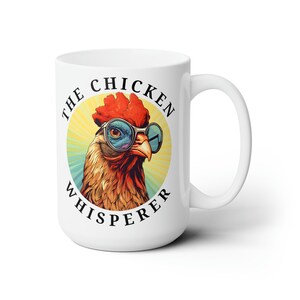 Chicken lovers Mug Chicken Lover Gift for her, Funny Chicken Cup, Roster Mug Retro Vintage Mug The Chicken Whisperer Mug Chicken Coffee Mug