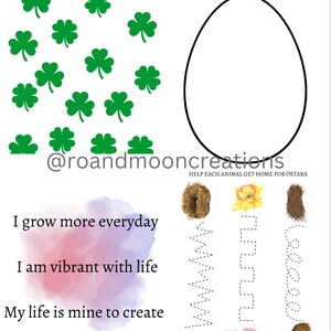 Preschool Ostara Worksheets | Learning Printables | Pagan Holidays ...