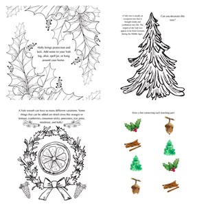 YULE PRESCHOOL WORKSHEETS Toddler Printables Pagan Homeschool Holidays ...