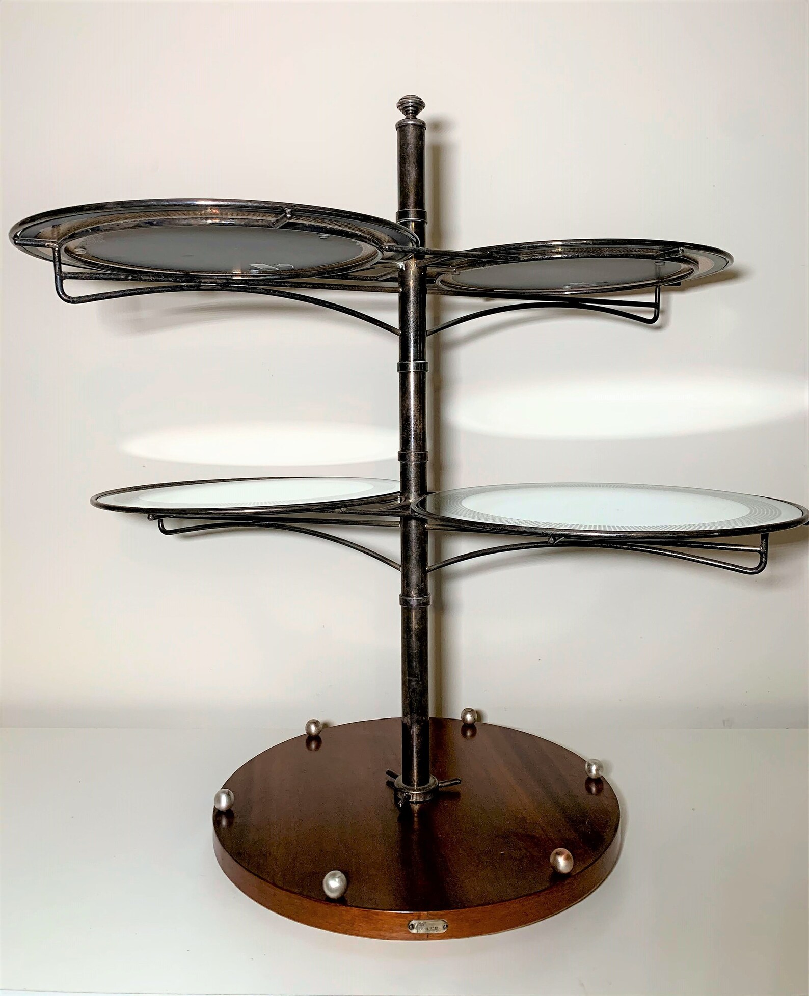 Antique Rotating Pastry Stand Italian Patisserie Bakery Etsy