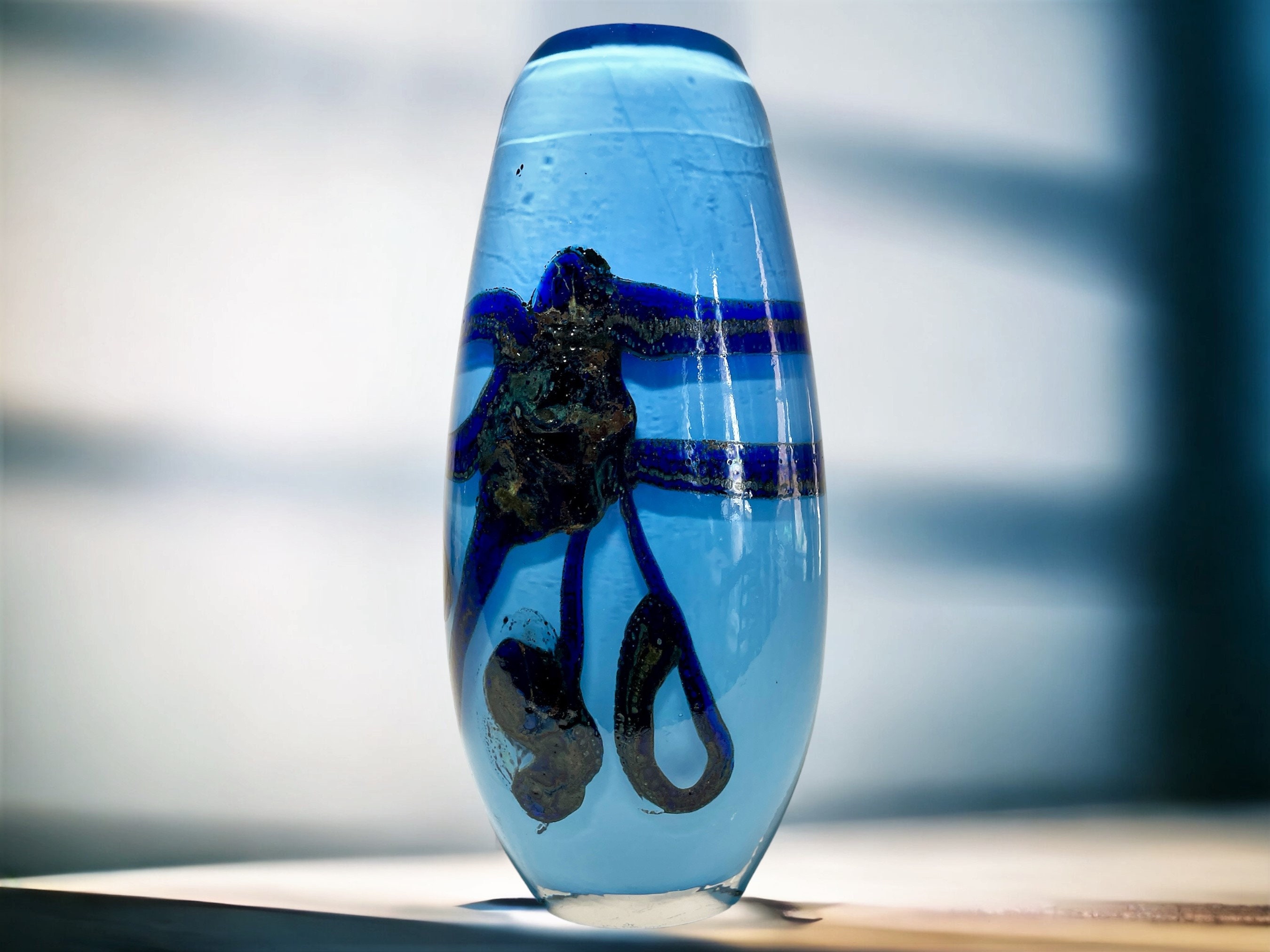 精緻な植物紋★サンルイ クリスタル 大型デキャンタ 36㎝ アールデコ期 精緻な植物紋☆サンルイ クリスタル 大型デキャンタ 36