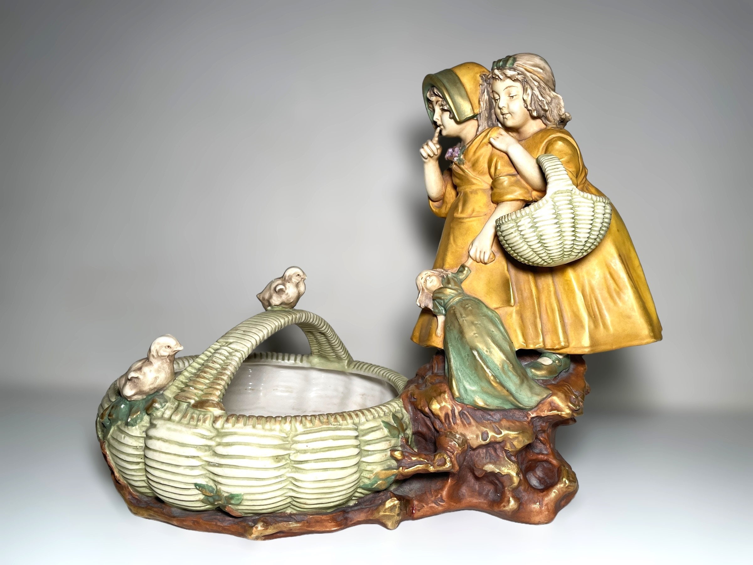 Royal dux girl - Etsy 日本