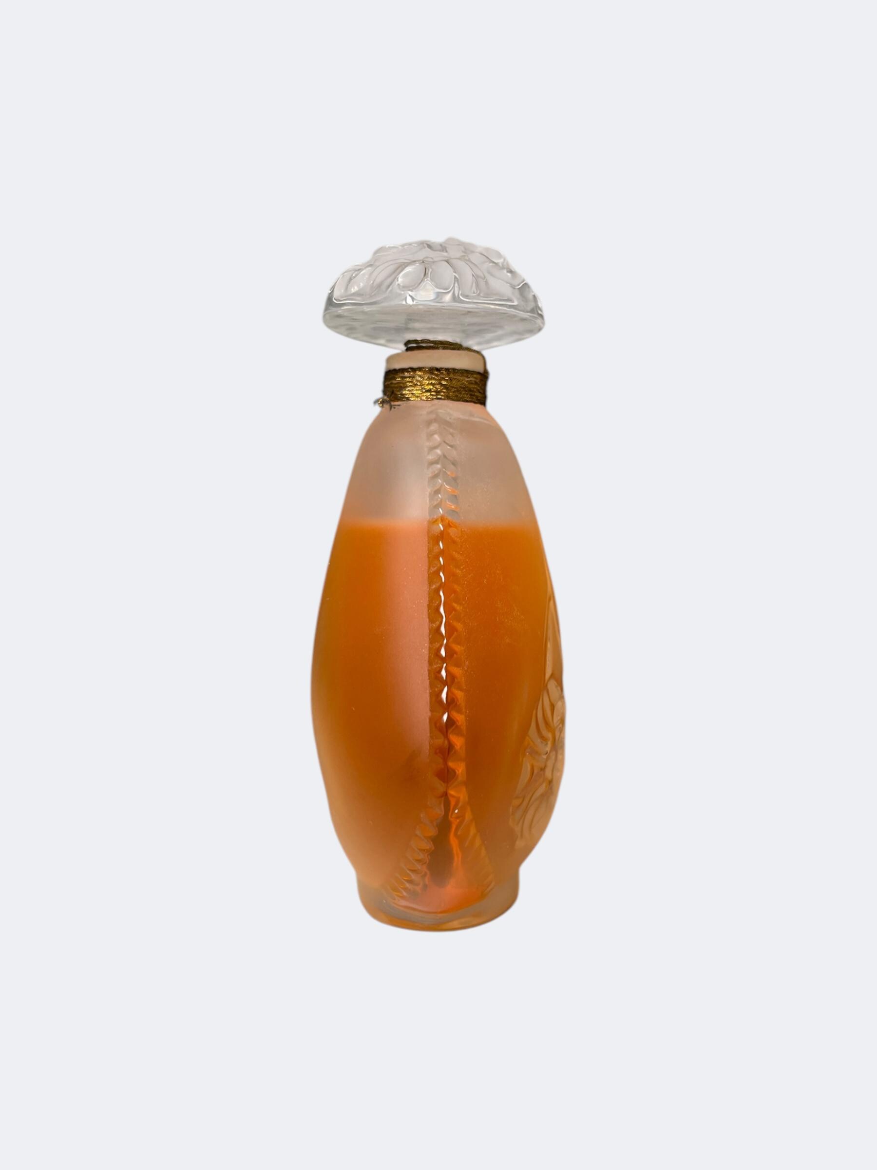 ラリック ジャスミン 香水 クリスタル ボトル - ヴィンテージ ラリック