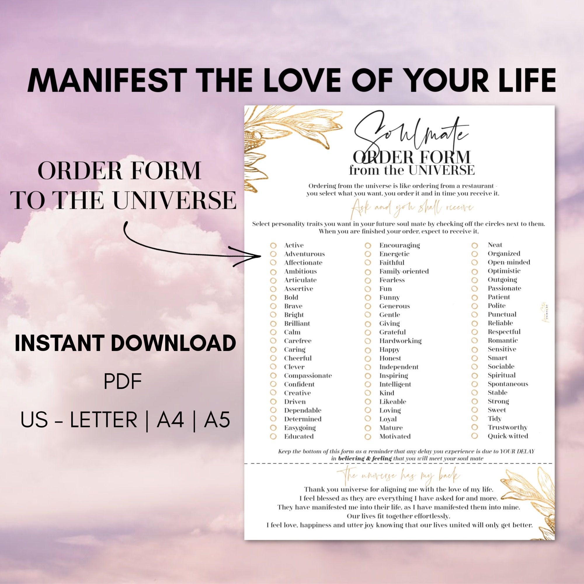 Manifest Love of Your Life, Soulmate, Law of Attraction