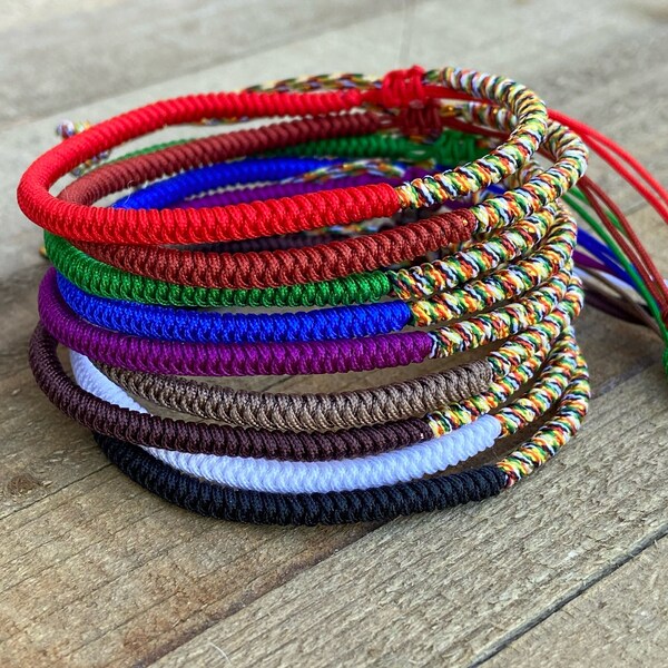 Rope Knot Bracelet Etsy