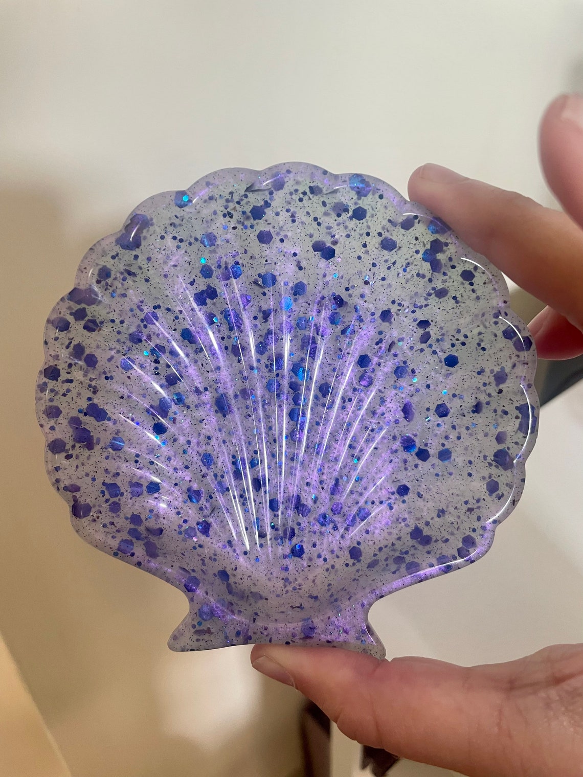 Resin Seashell Dish Etsy