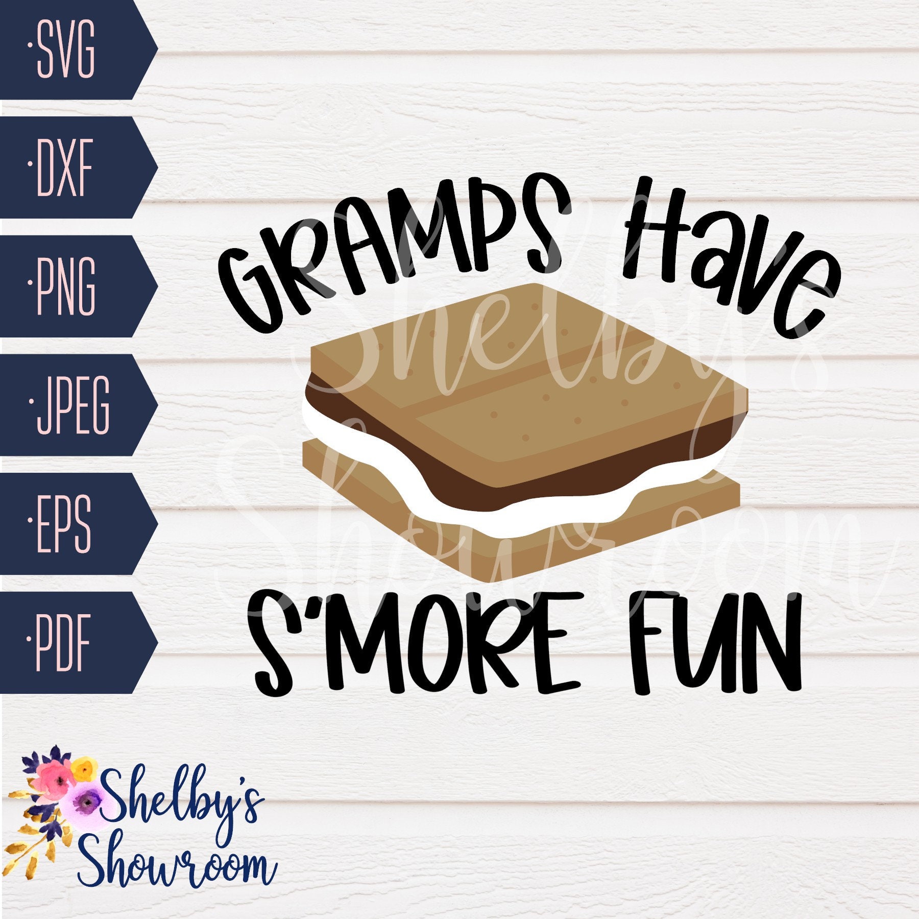 Gramps Have S'more Fun SVG S'mores Grammy Cousins - Etsy
