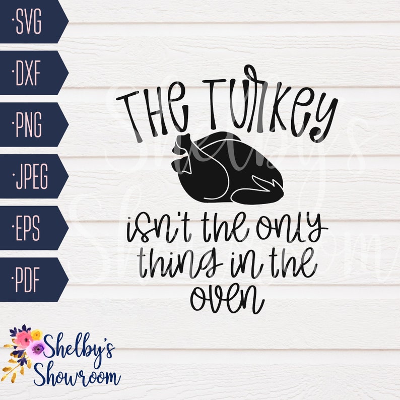 Thanksgiving Pregnancy Announcement SVG the Turkey Isn't - Etsy