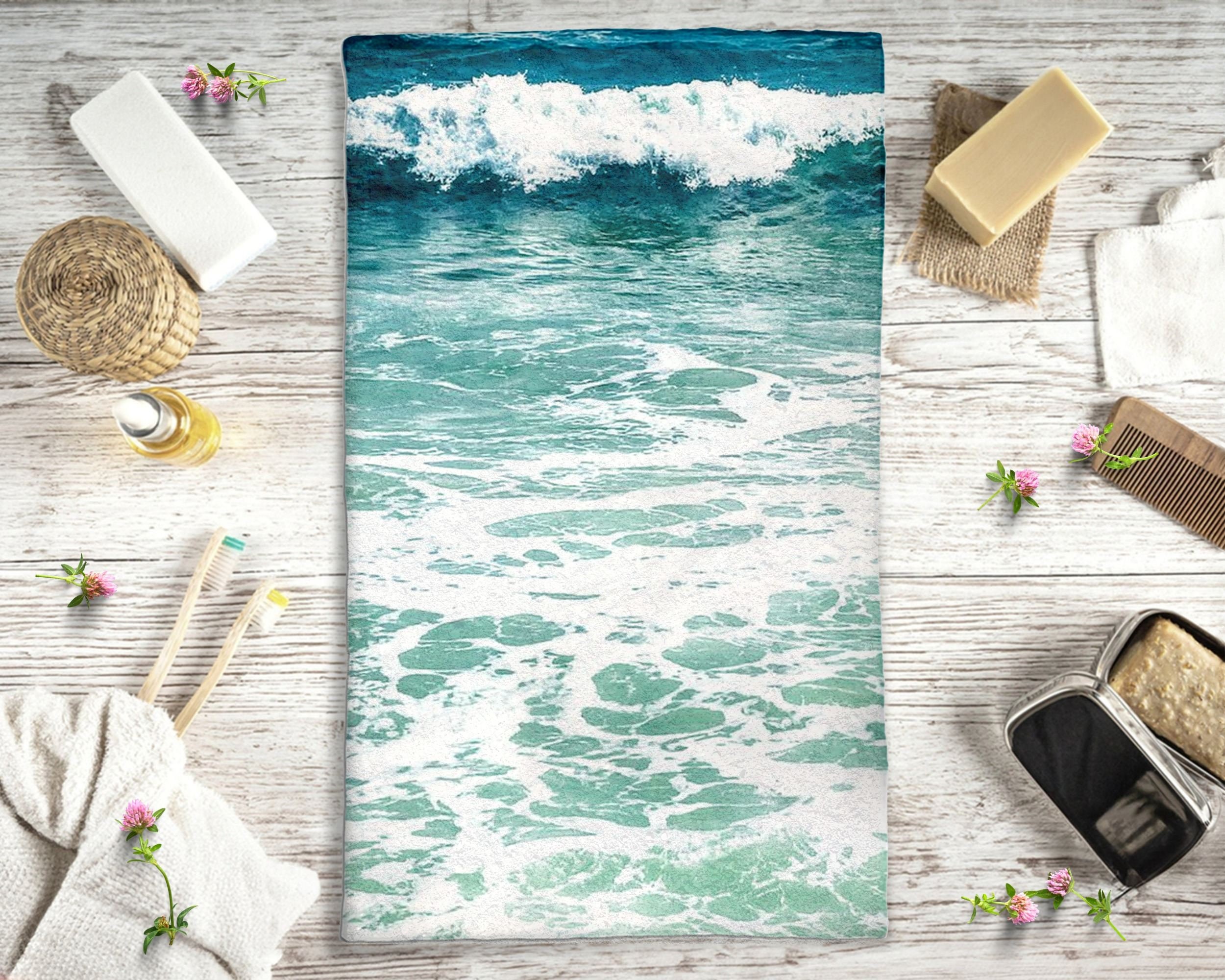 Ocean Theme Towel Etsy