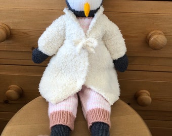 Hand Knitted Olive the Owl