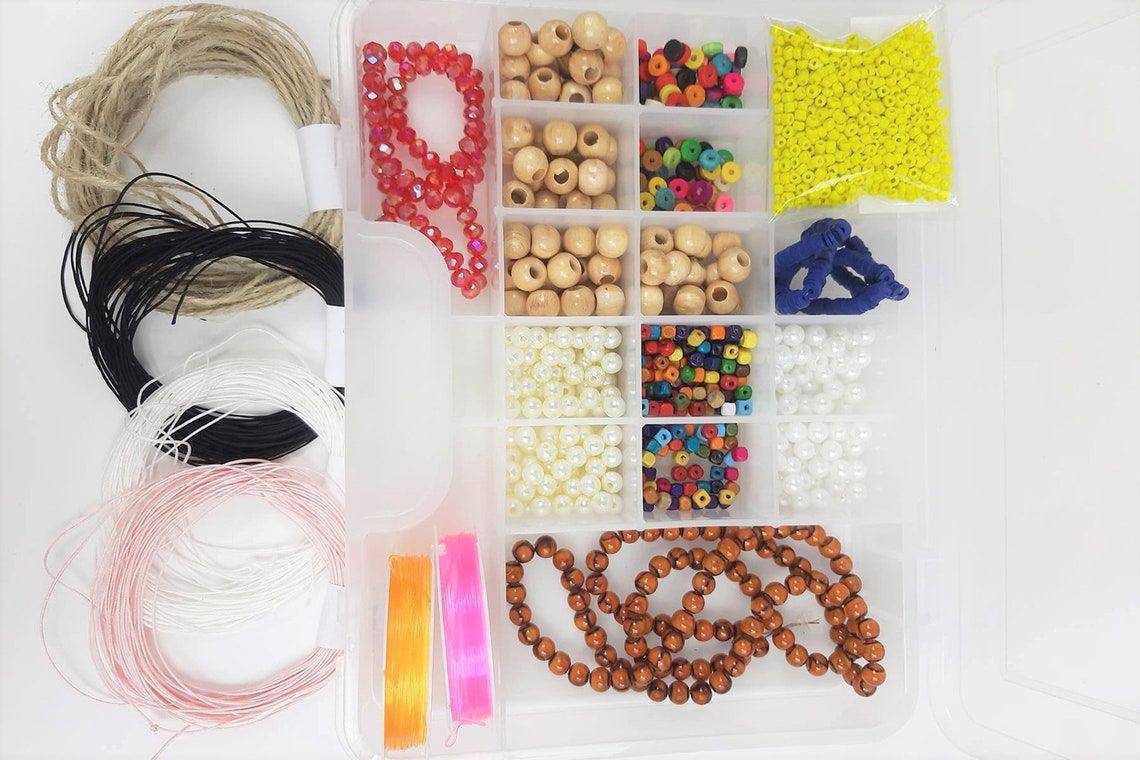 DIY Stretchy Bracelet Craft Kit Make Your Own Stretchy Etsy