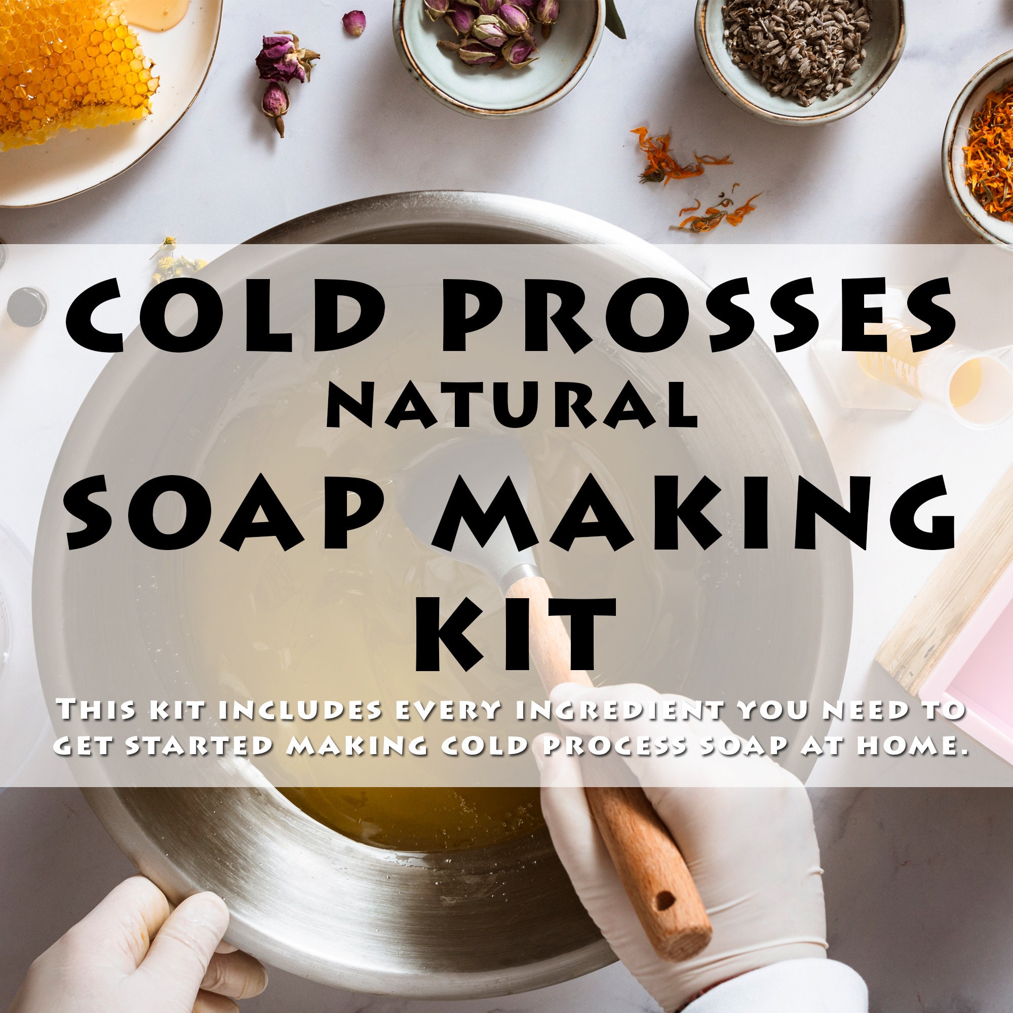 Cold Process Soap Making Kit