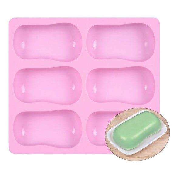 Oval Soap Mold 3D Silicone Soap Molds for Soap Making DIY Creative Soap  Forms 