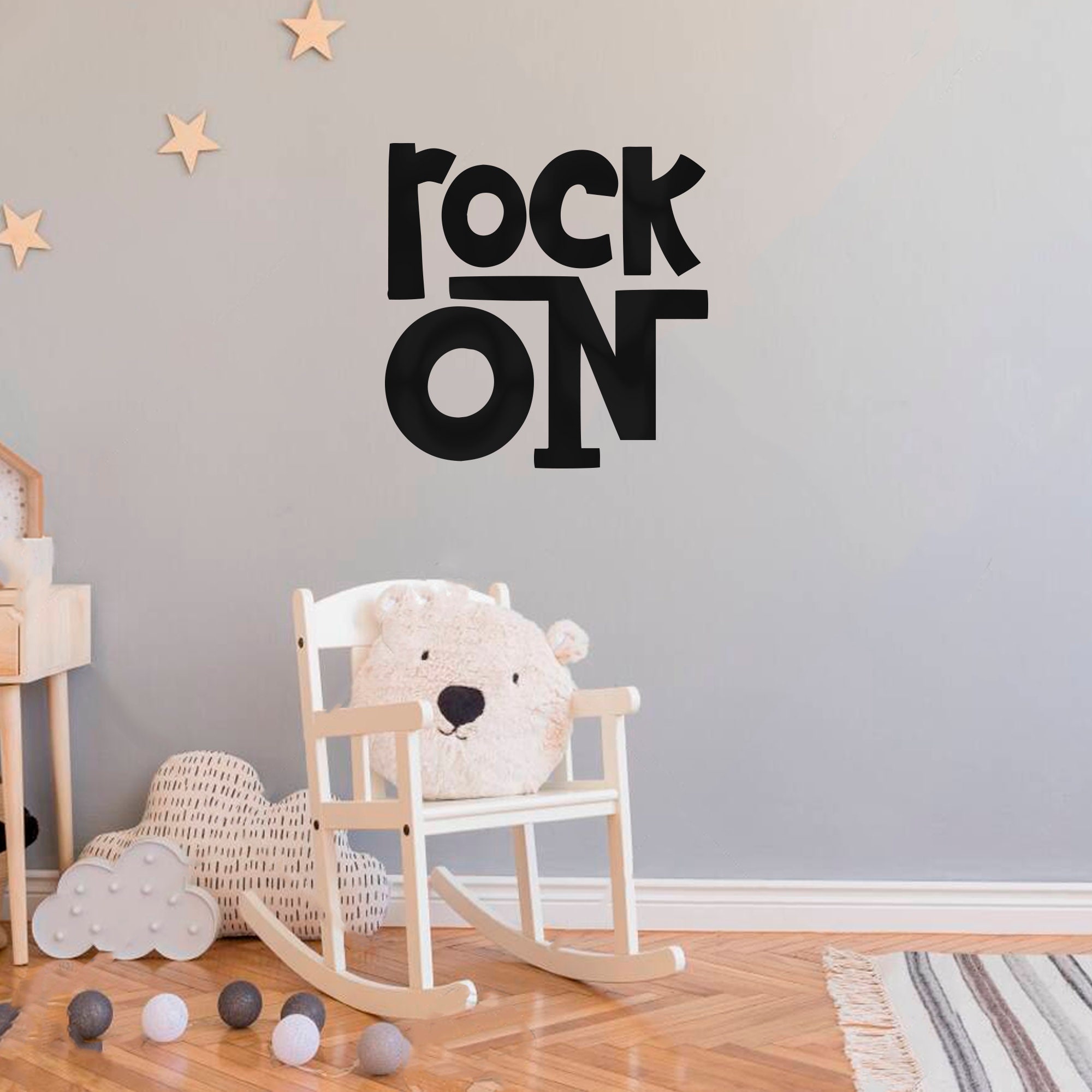 Kids kamer decoratieve muur sticker belettering tekst
