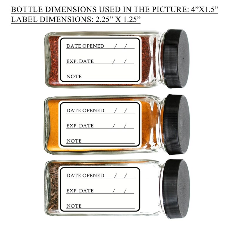 Expiration Date Labels - Etsy