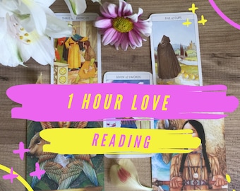 1 Stunde Love Tarot Reading, via Zoom, Teams, Social oder skype