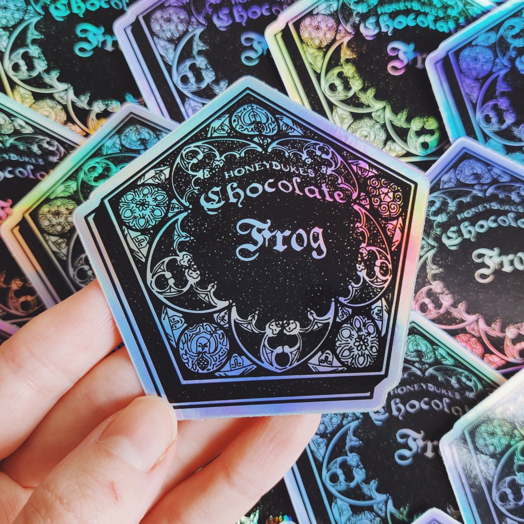 Holographic the Frog Sticker - Etsy