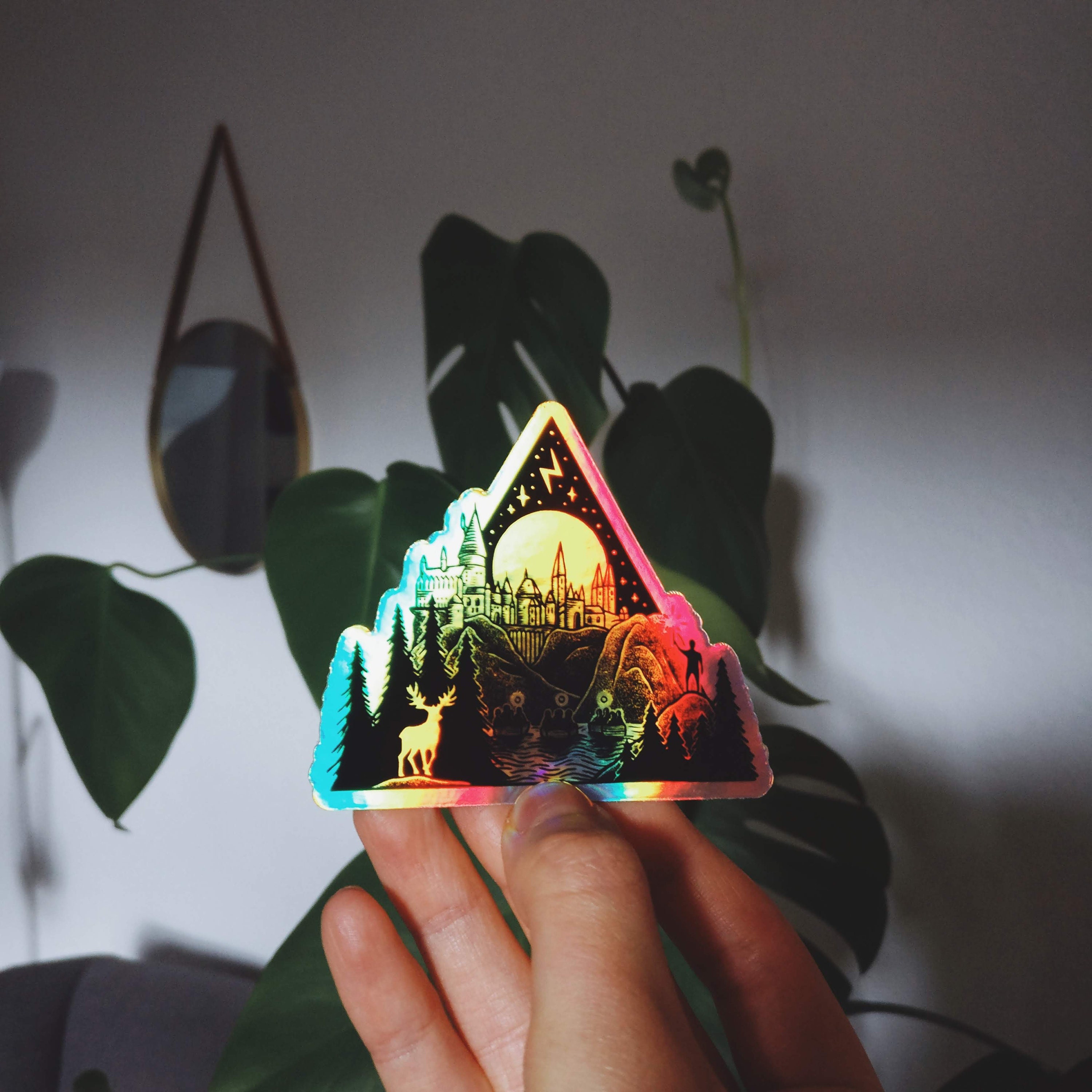 Holographic Magic Sticker - Etsy
