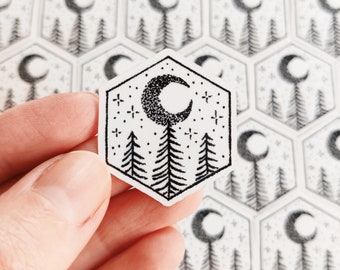 Mini Sticker Trees Transparent