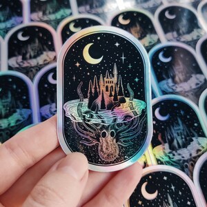 Autocollant KRAKEN Holographique