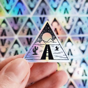 Ministicker Desert Road holografisch