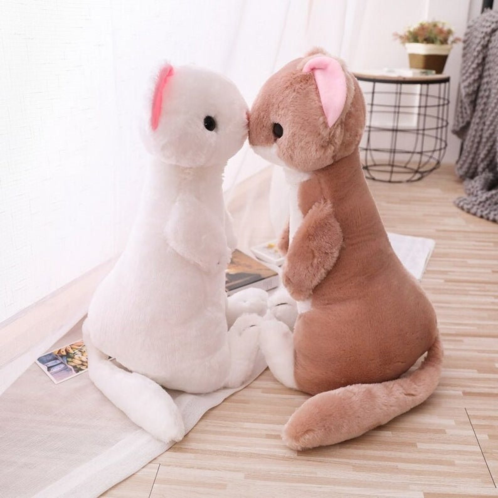 Ferret Plush Ferret Plushie Soft Toy Stuffed Toy Kawaii Etsy