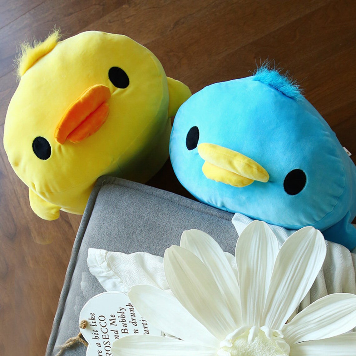 Duck Pillow Duck Decor Duck Plushie Duckling Baby Duck Etsy