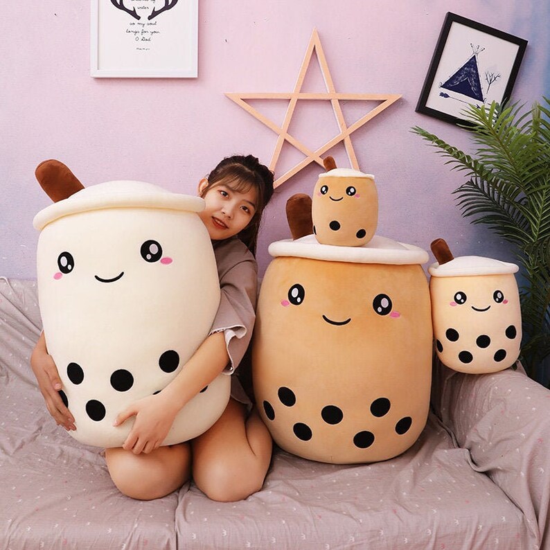 boba pillow plush