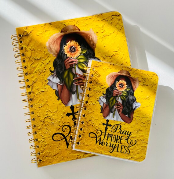 Pray More Worry Less Notebook