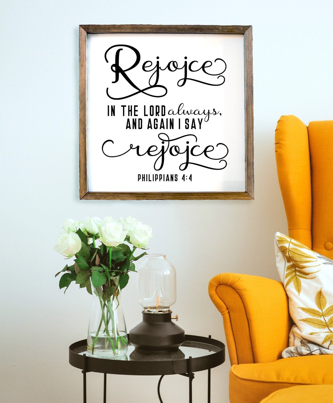 Rejoice in the Lord Always and Again I Say Rejoice Philippians 4 4 ...