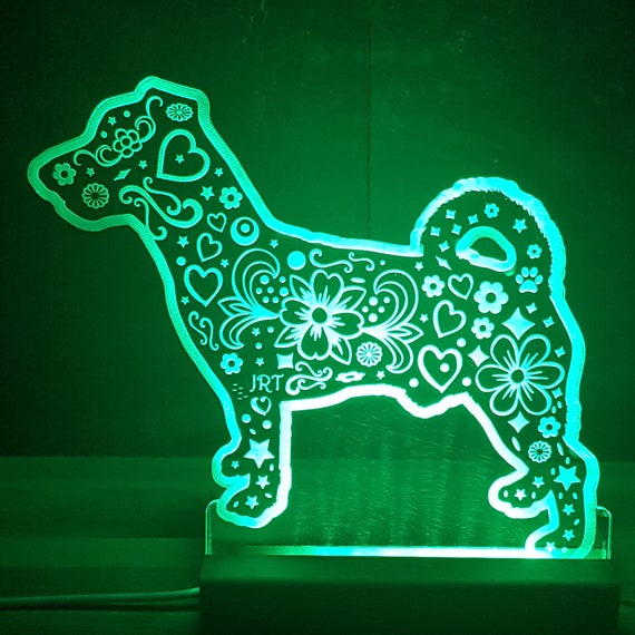 Luz nocturna en forma de perro, Cualquier raza disponible, Luces que  cambian de color, Luces nocturnas personalizadas, Iluminación atmosférica,  Regalos para amantes de los perros -  España