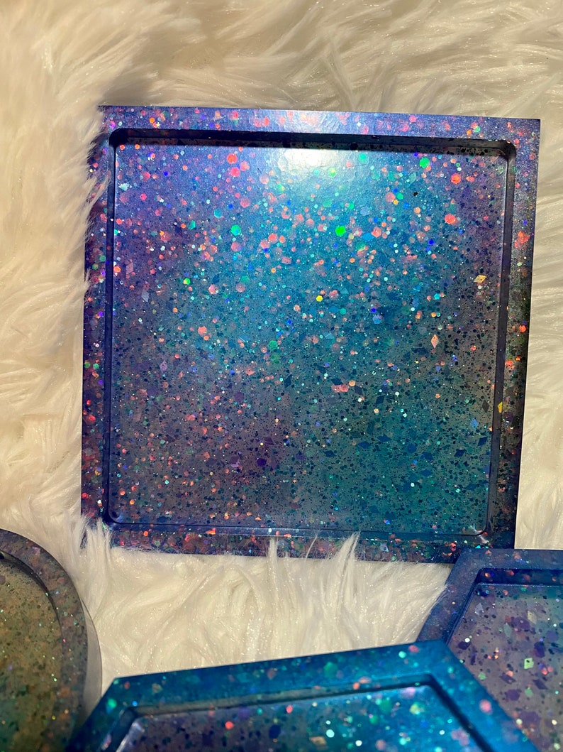 Gorgeous Epoxy Coasters