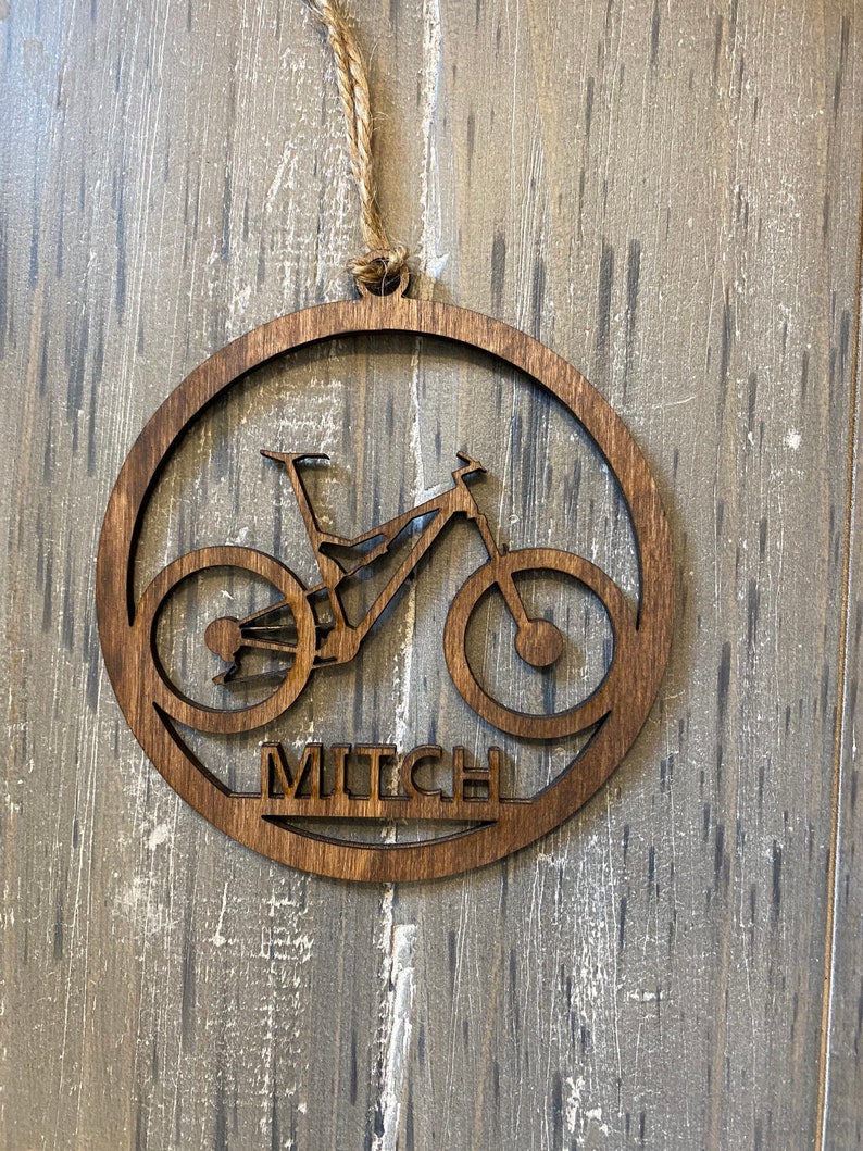 Mountain Bike Gift Custom Bike With Name for the Mtn Bike Etsy