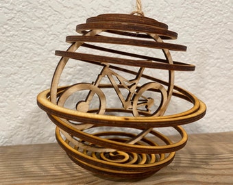 Mountain Bike gift | Custom bike with name | For the mtn Bike enthusiasts | Christmas Ornaments  | Quarantine Gifts | Funny Gift 2021 | MTB