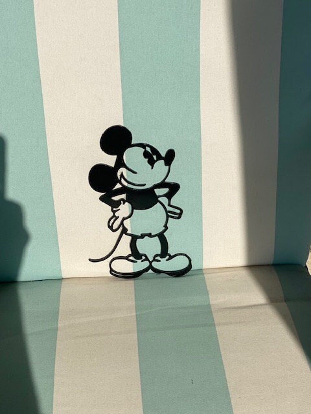 Mickeys Outline Wall Art Including Hanger - Etsy