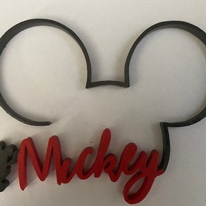 Mickey Ears Wall Art