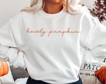 Howdy Pumpkin - Etsy