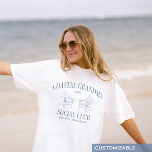 Coastal Bachelorette Shirts Coastal Grandmother Bachelorette Last Toast On The Coast Shirts Girls Social Club Merch Bridal Party Beach Gifts