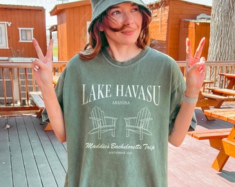 Custom Lake Bachelorette Shirts Camp Bachelorette Merch Wild In The Woods Shirts Outdoors Bachelorette Theme Camp Cabin Girls Trip Shirts