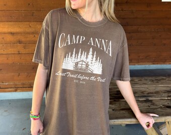 Custom Camp Bachelorette Shirts Camp Bach Logo Merch Wild In The Woods Shirts Oversized Comfort Colors Tee Last Trail Mountain Bachelorette