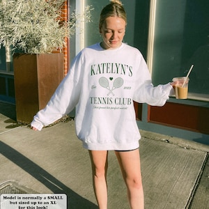 Tennis Bachelorette Sweatshirt A Match Made In Heaven Theme Bride&#39;s Last Swing Crewneck Country Club Bachelorette Merch Tennis And Tequila