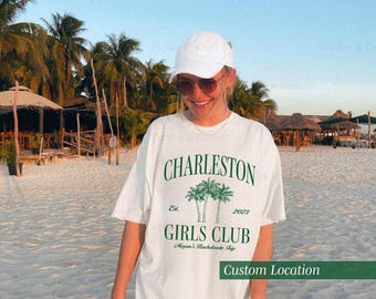 Custom Beach Bachelorette Shirts Charleston Girls Trip Shirt Last Toast On The Coast Shirts Tropical Bach Merch Classy Bachelorette Gifts